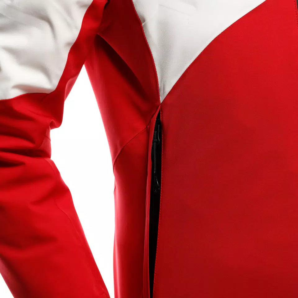 Jacheta Ski Femei Dainese ZIVES AEROSENSE-DRY - Alb/Rosu