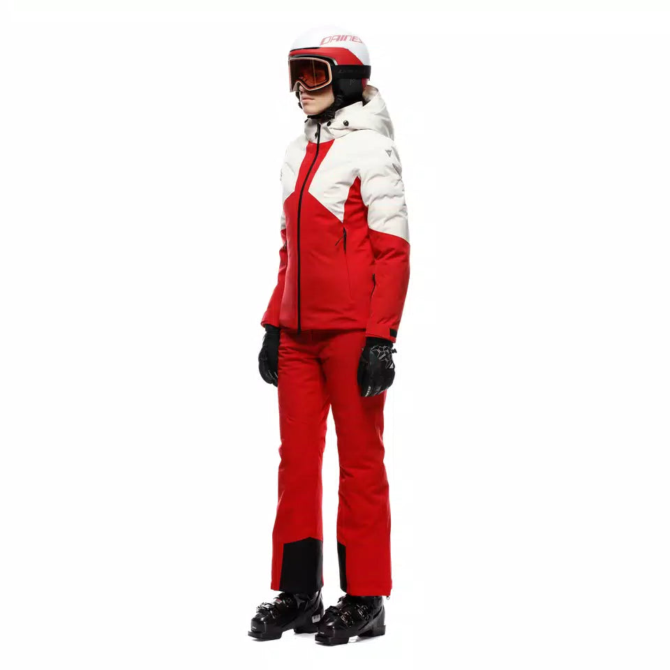 Jacheta Ski Femei Dainese ZIVES AEROSENSE-DRY - Alb/Rosu