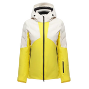 Jacheta Ski Femei Dainese ZIVES AEROSENSE-DRY - Alb/Galben