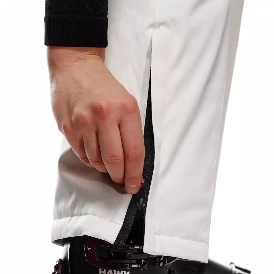 Pantaloni Ski Femei DAINESE OPRA AEROSENSE-DRY - Alb