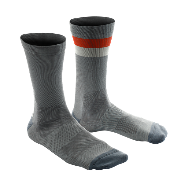 Sosete cu Protectie DAINESE HgAER Socks - Gri/Rosu