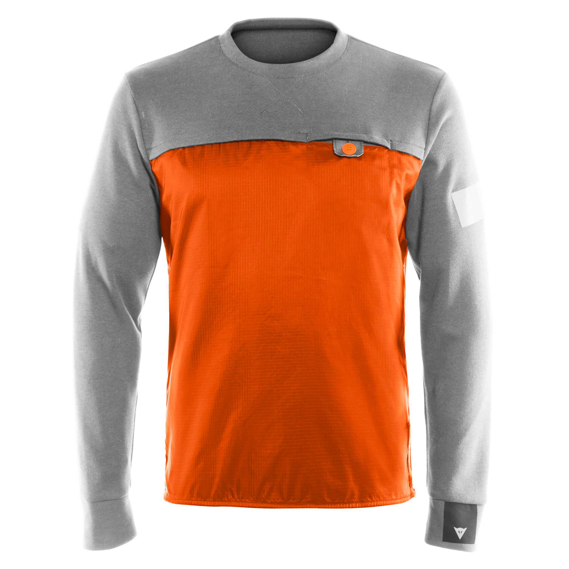 Bluza Sport Barbati DAINESE AWA Black Fleece - Gri / Portocaliu