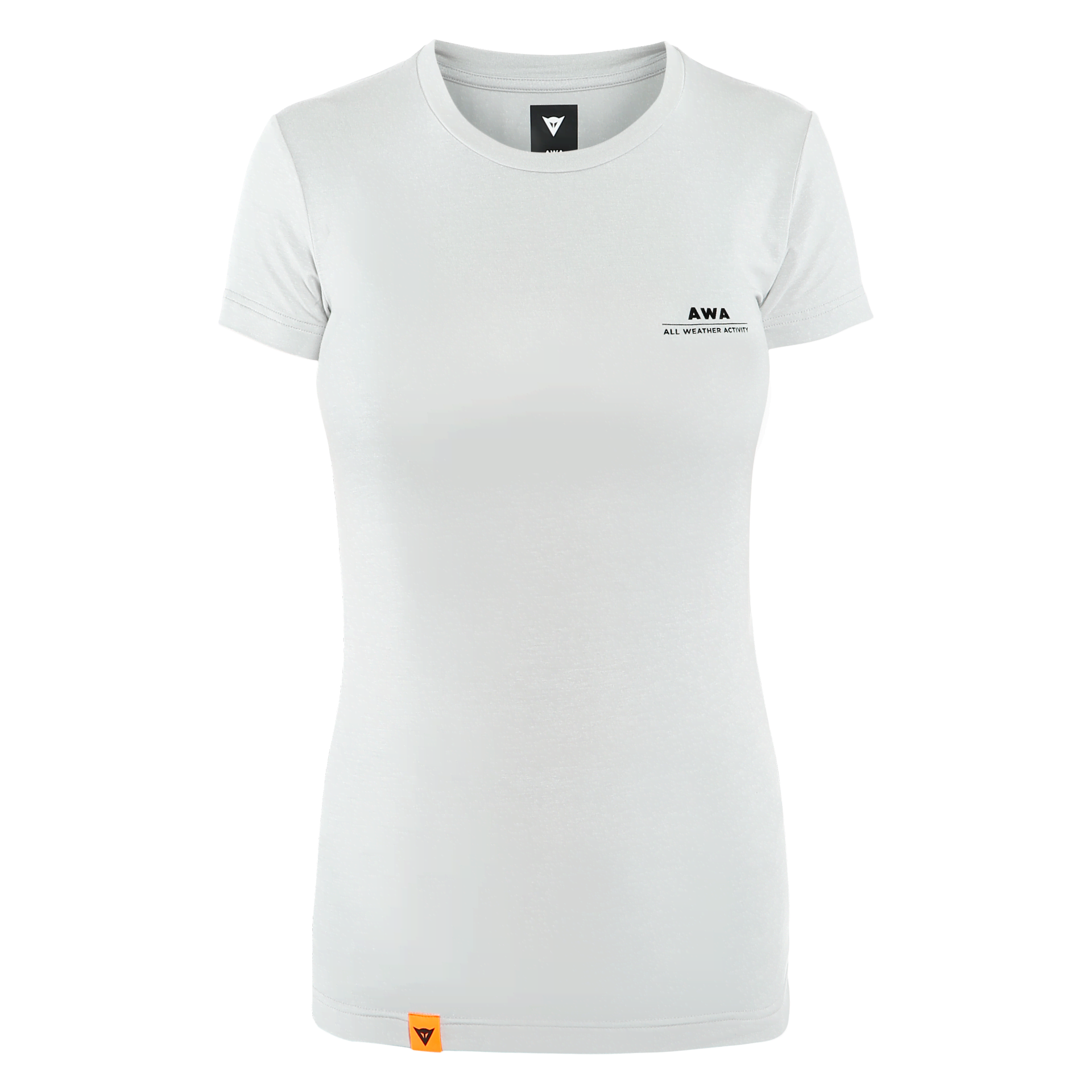 Tricou Sport Femei DAINESE AWA Black Tee WMN - Gri-Deschis