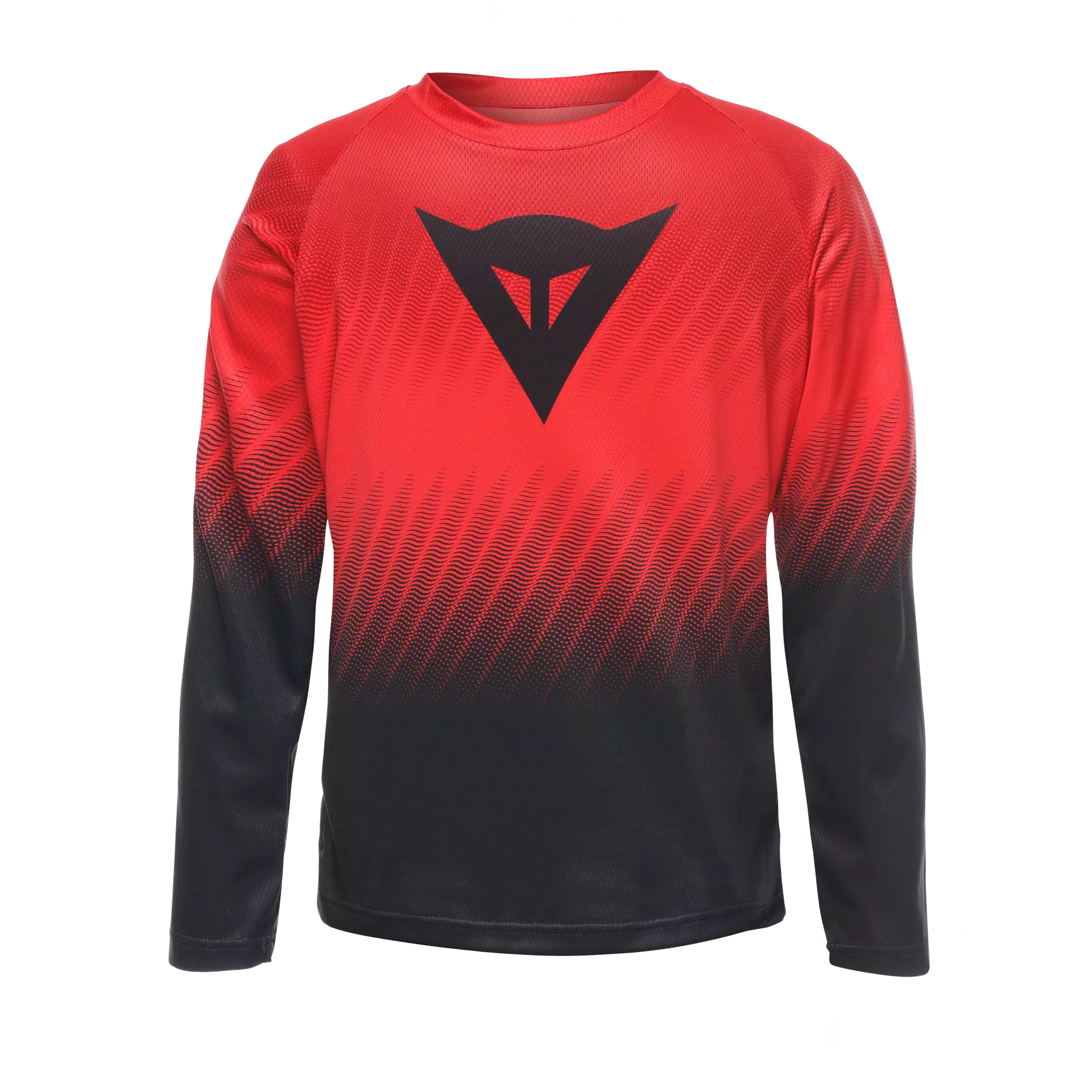 Tricou Copii DAINESE Scarabeo Jersey LS - Rosu/Negru