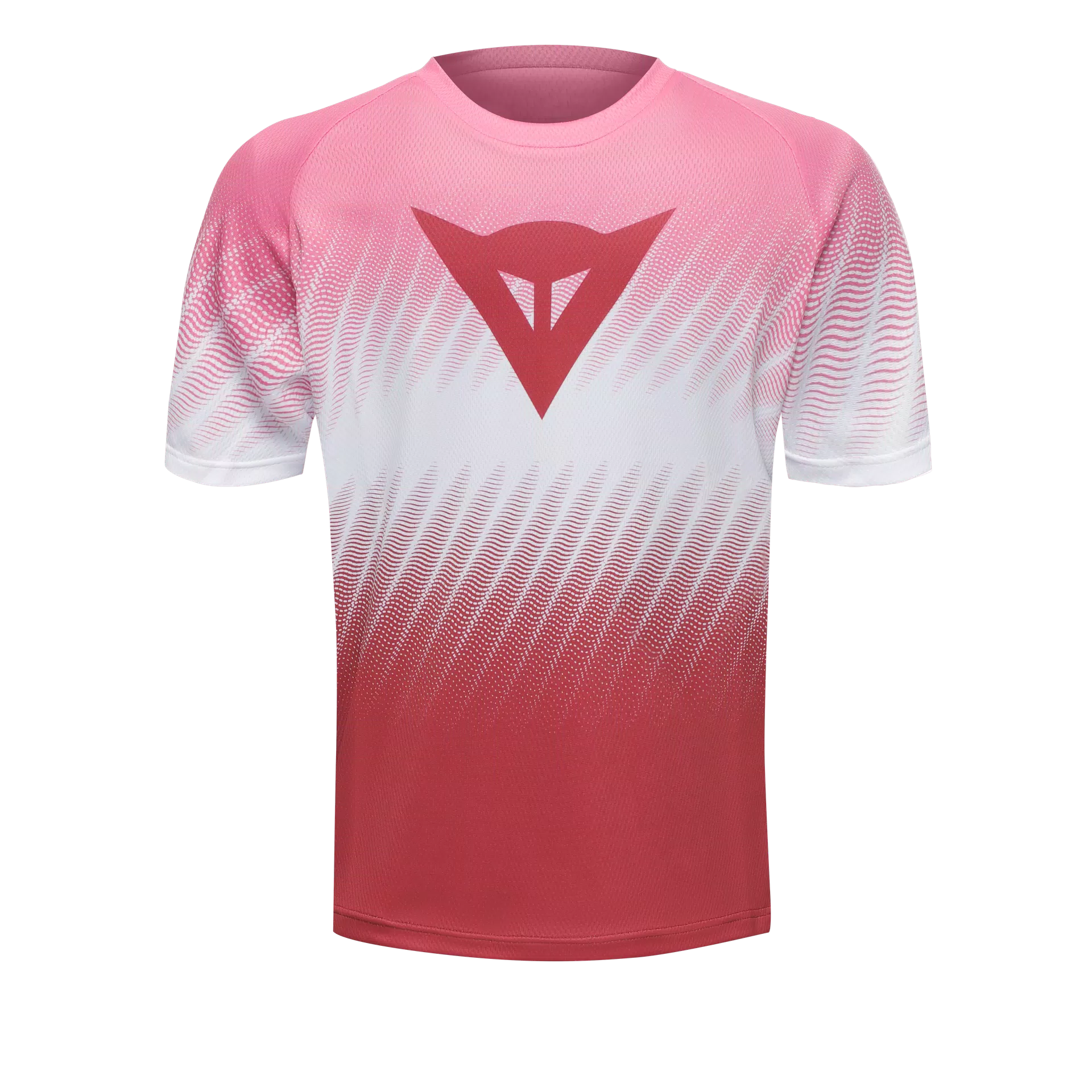 Tricou Copii DAINESE Scarabeo Jersey SS - Roz/Alb