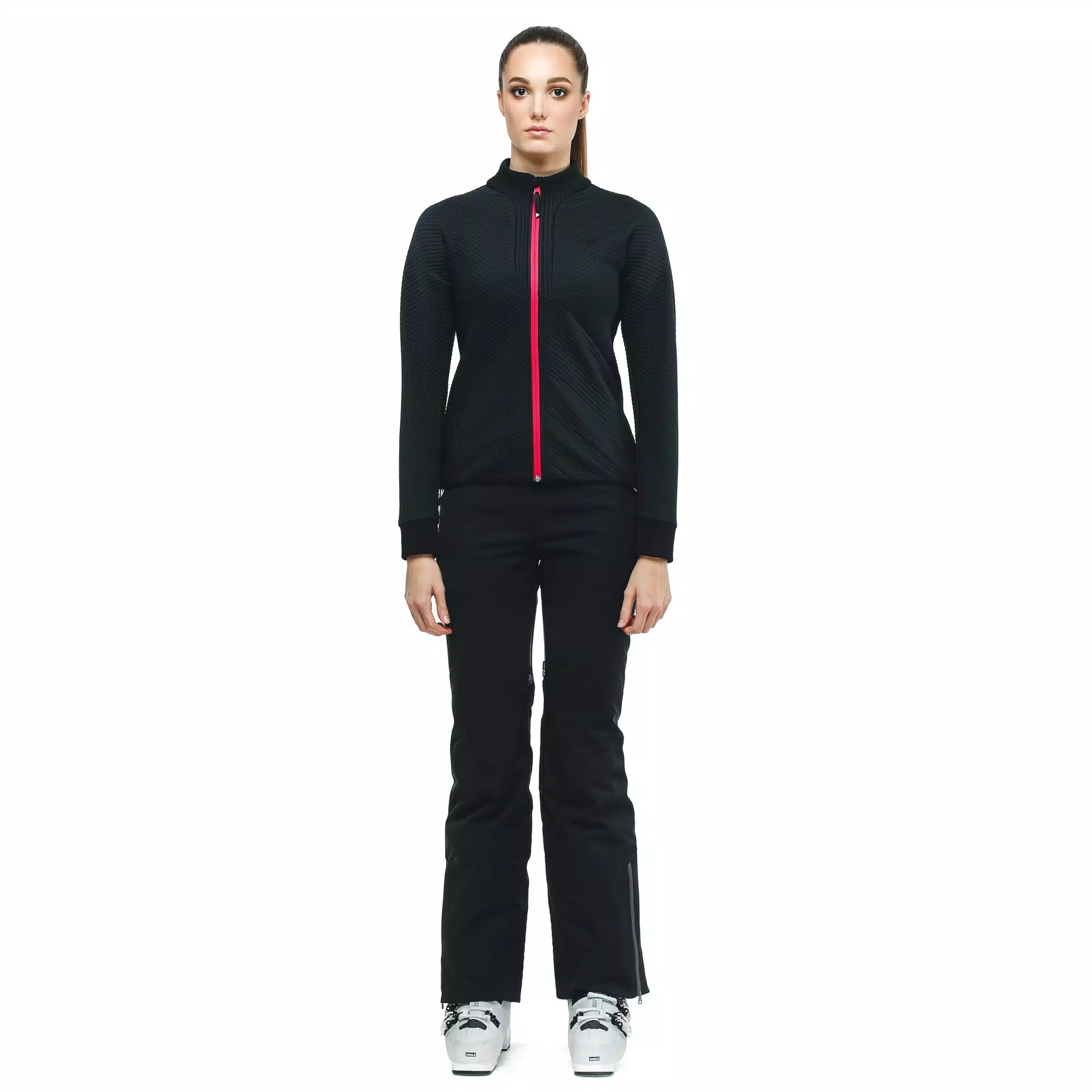 Bluza Termica Femei DAINESE HP Mid WMN - Negru/Roz