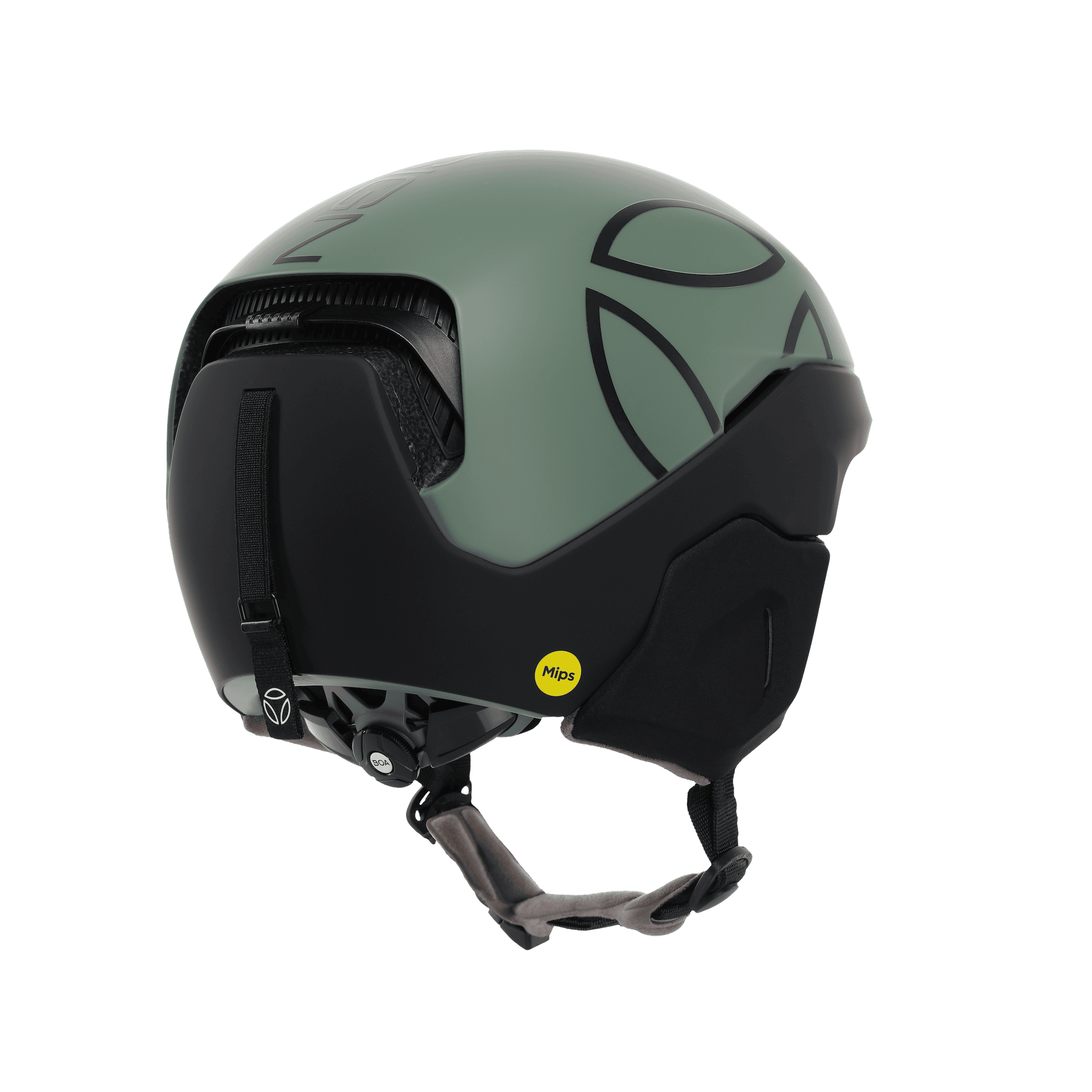 Casca Ski MOMODESIGN MIPS Helmet - Verde/Negru