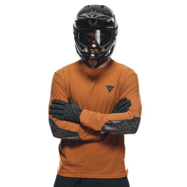 Tricou Maneca Lunga DAINESE HGR Jersey LS - Portocaliu