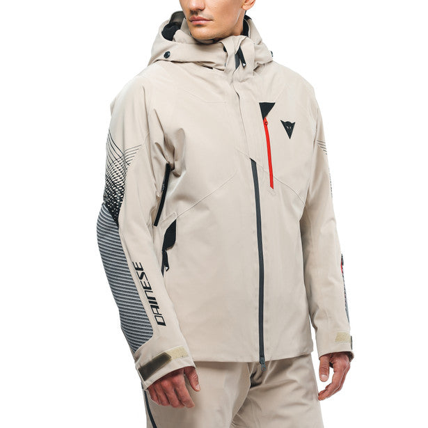 Jacheta Ski cu Protectie Spate Integrata Barbati DAINESE HP DIAMOND II S+ - Bej