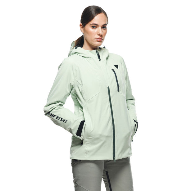 Jacheta Ski Femei DAINESE PLATEAU WMN - Verde-Deschis