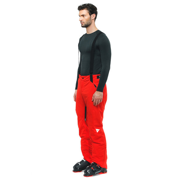 Pantaloni Ski Barbati DAINESE HP Ridge/Knob - Rosu