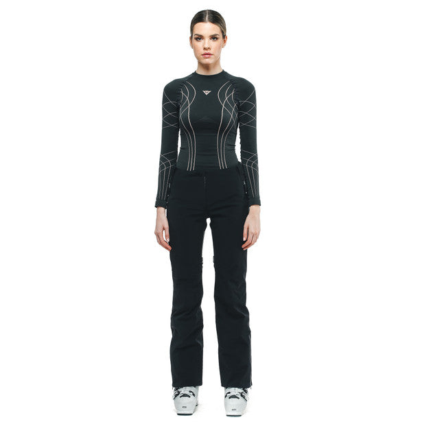 Pantaloni Ski Femei DAINESE HP VERGLAS PANTS WMN - NEGRU