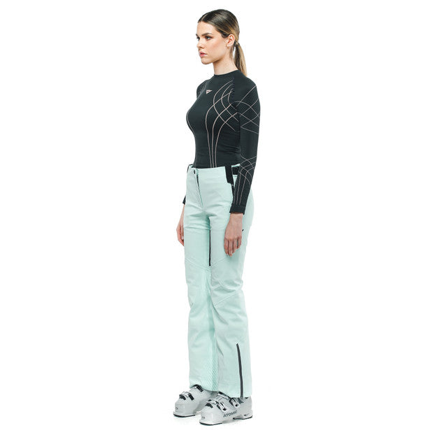 Pantaloni Ski Femei DAINESE HP VERGLAS PANTS WMN - Verde