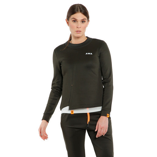 Jacheta Sport Femei DAINESE AWA Black Soft Fleece - Negru