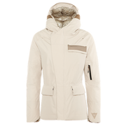 Jacheta Gore-Tex® Femei DAINESE AWA Black Parka WMN - Crem