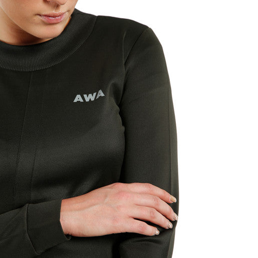 Jacheta Sport Femei DAINESE AWA Black Soft Fleece - Negru