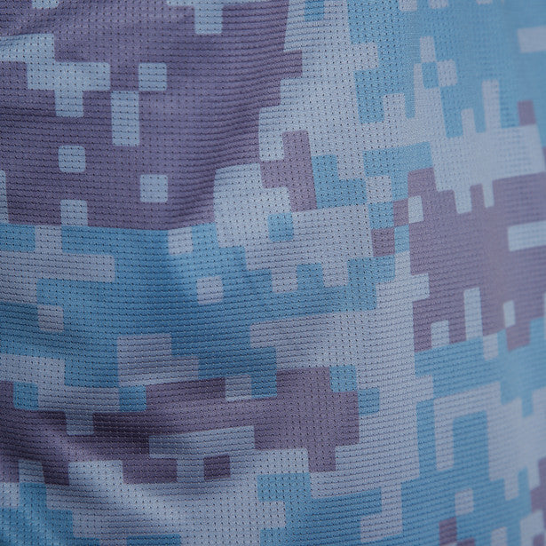 Tricou DAINESE OTZARRETA 3/4 - Albastru Camo